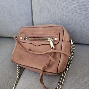 Rebecca Minkoff Avery Crossbody Bag With Gold Chain